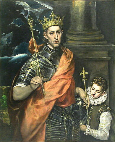 Saint Louis, roi de France, et un page, image 6/8