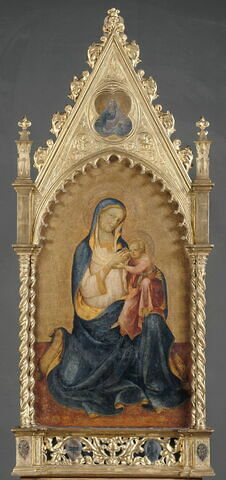 La Vierge d'Humilité allaitant l'Enfant