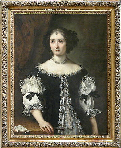 Portrait de Maria Maddalena Rospigliosi, nièce du pape Clément IX, image 2/2