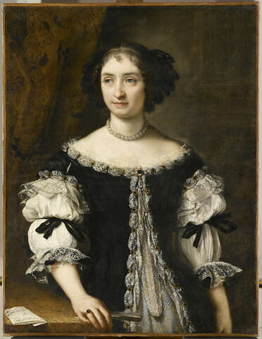 Portrait de Maria Maddalena Rospigliosi, nièce du pape Clément IX, image 1/2
