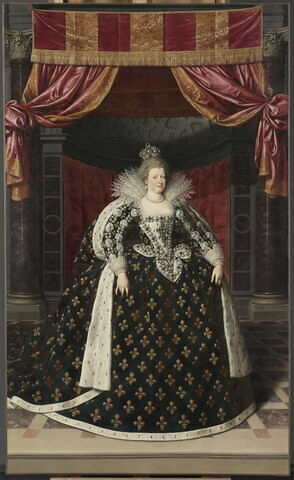 Marie de Médicis (1573-1642), reine de France, régente de 1610 à 1614, image 1/5