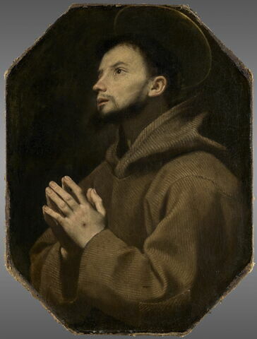 Saint François d'Assise en prière