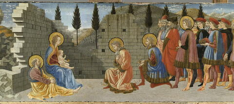 La Nativité et l'Adoration des Mages, image 2/5
