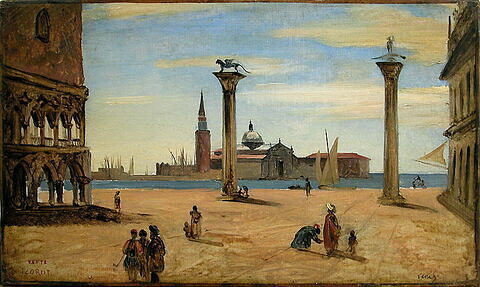 Venise, la piazzetta., image 2/3