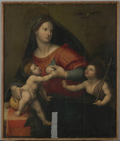 La Vierge à l'Enfant avec le petit saint Jean Baptiste