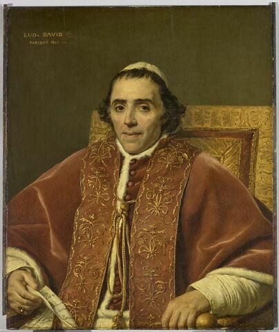 Pie VII (1742-1823), élu pape en 1800.