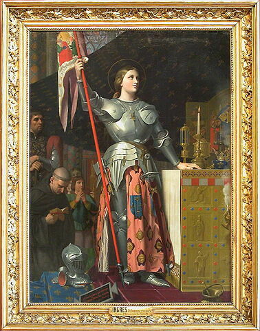 Jeanne d'Arc au sacre du roi Charles VII, dans la cathédrale de Reims, image 2/3