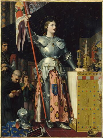 Jeanne d'Arc au sacre du roi Charles VII, dans la cathédrale de Reims, image 3/3