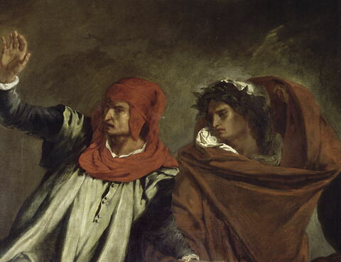 Dante et Virgile, dit aussi La barque de Dante, image 9/13