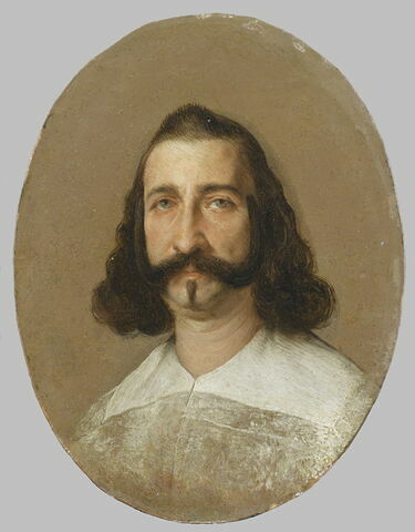 Portrait d'homme à moustaches