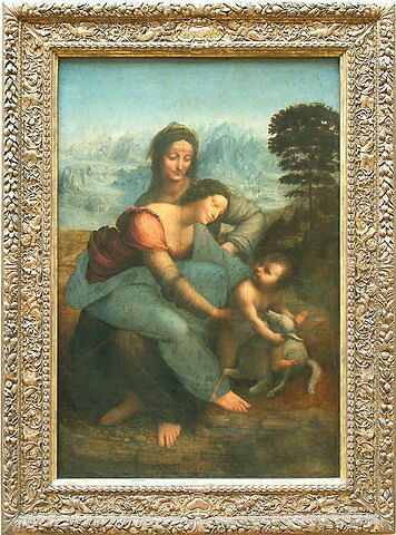 La Vierge, l'Enfant Jésus et sainte Anne, dit La Sainte Anne, image 20/20