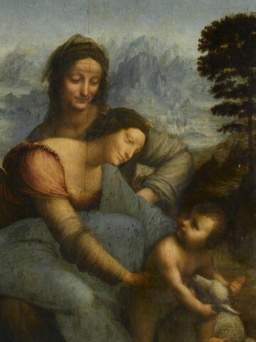La Vierge, l'Enfant Jésus et sainte Anne, dit La Sainte Anne, image 13/20