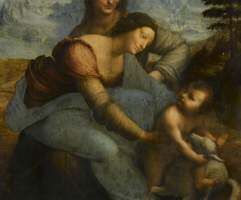 La Vierge, l'Enfant Jésus et sainte Anne, dit La Sainte Anne, image 15/20