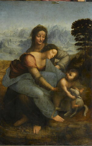 La Vierge, l'Enfant Jésus et sainte Anne, dit La Sainte Anne, image 18/20