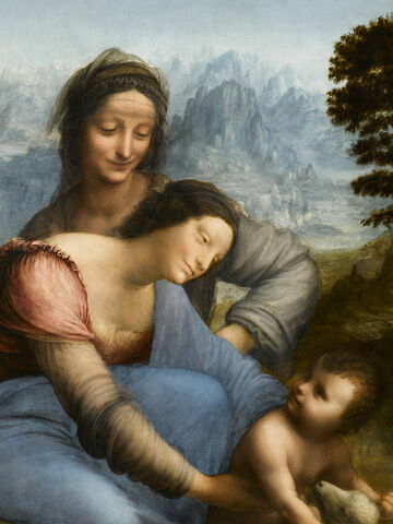 La Vierge, l'Enfant Jésus et sainte Anne, dit La Sainte Anne, image 5/20