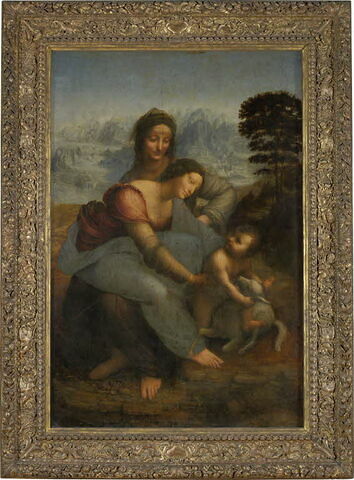 La Vierge, l'Enfant Jésus et sainte Anne, dit La Sainte Anne, image 19/20