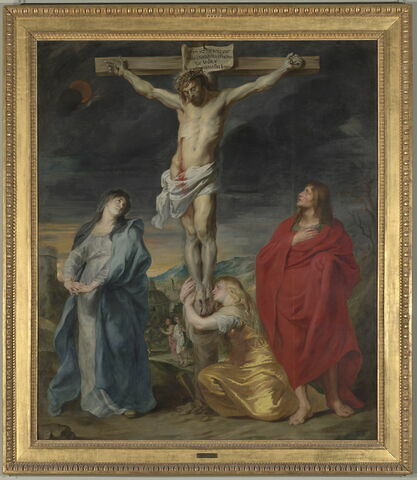 Christ en croix, la Vierge, saint Jean et sainte Madeleine, image 2/4