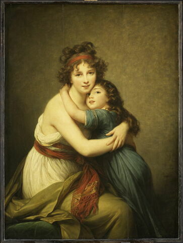 Madame Vigée-Le Brun et sa fille, Jeanne-Lucie-Louise, dite Julie (1780-1819)