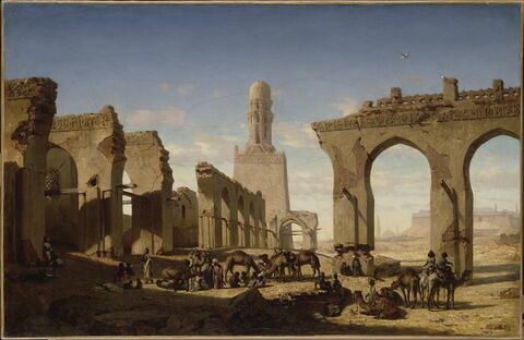 Ruines de la mosquée du khalife Hakem au Caire