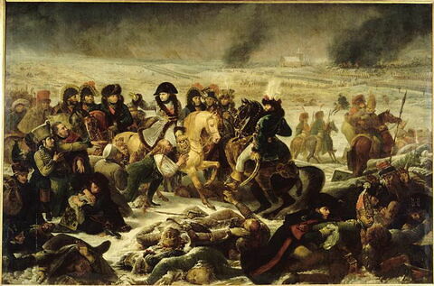 Napoléon sur le champ de Bataille d'Eylau (9 février 1807), image 7/10