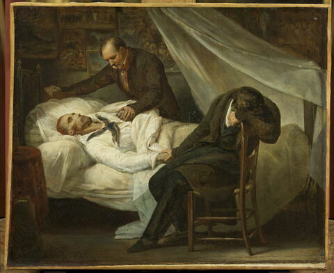 La mort de Géricault (26 janvier 1824)