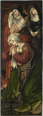 Les Trois Marie en pleurs  revers: Sainte Barbe, image 1/5