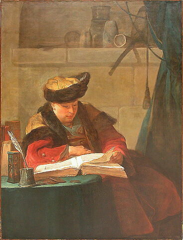 Portrait du peintre Joseph Aved (1702-0766), ami de l'artiste, image 2/7