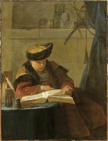 Portrait du peintre Joseph Aved (1702-0766), ami de l'artiste
