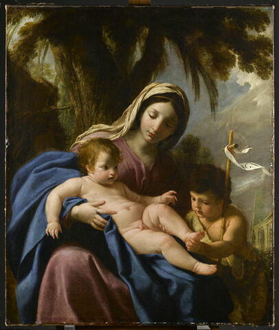 La Vierge à l'enfant avec saint Jean Baptiste, image 1/1