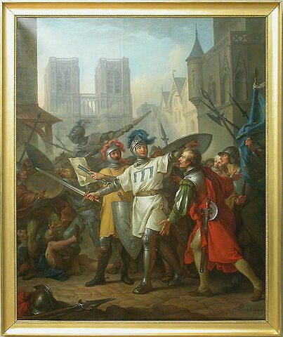 La reprise de Paris sur les Anglais. Entrée de l'armée française le 13 avril 1436., image 2/2