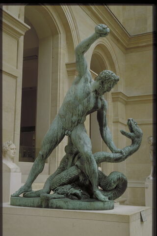 Hercule combattant Acheloüs métamorphosé en serpent, image 11/15