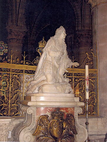 Louis XIV réalisant le voeu de son père