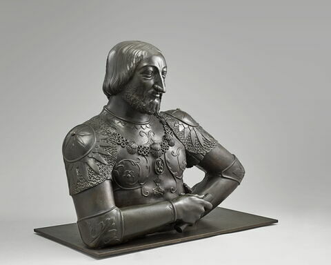 François Ier (1494-1597) roi de France (1515-1547) en armure, image 3/18