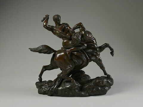 Thésée combattant le centaure Bienor (esquisse), image 1/2