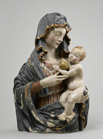 La Vierge et l'Enfant tenant une grenade