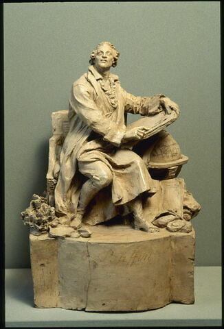 Buffon assis (Georges Louis Leclerc comte de) (1707-1788) naturaliste intendant du Jardin du roi