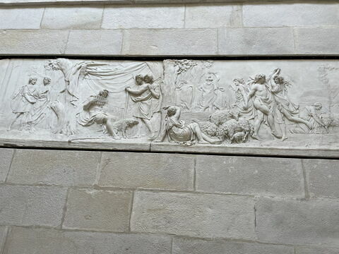 Apollon berger - relief de la laiterie de la reine