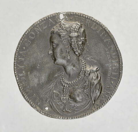 Médaille : Ippolita Gonzaga (1535-1563), image 1/2