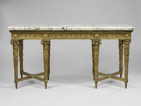 Table-console du duc d'Aumont, d'une paire (avec GME 1670), image 1/14