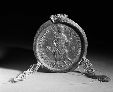Sceau de Philippe IV le Bel, roi de France, image 1/1