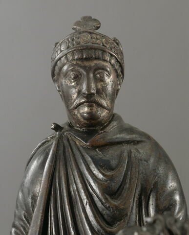 Statuette équestre de Charlemagne ou de Charles le Chauve, image 16/17