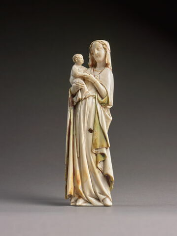 Figure d'applique : Vierge à l'Enfant debout, image 1/5