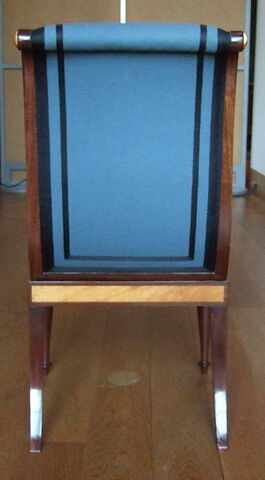 Chaise du salon de Madame Récamier (OA 11384 à 11391), d'une paire avec OA 11390, image 3/10