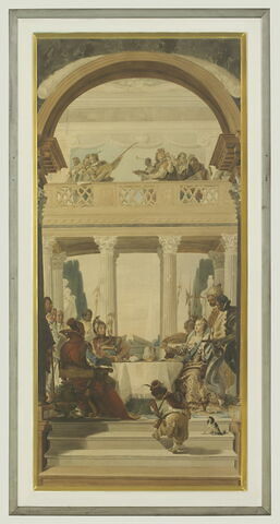 Le Festin de Cléopâtre au Palais Labia, copie d'après Tiepolo, image 1/1