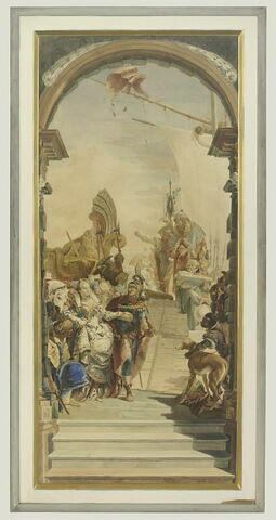 Le débarquement d'Antoine, copie d'après Tiepolo, image 1/1