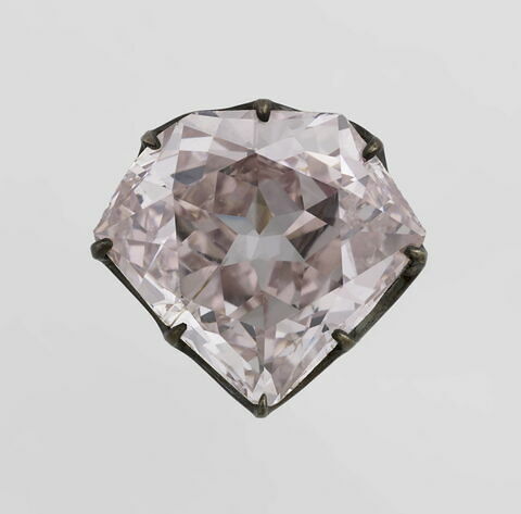 Diamant rose à cinq pans dit Diamant Hortensia, image 1/3