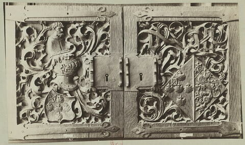 Deux vantaux d'un dressoir aux armes de Jerôme van der Noot et Marie de Nassau, image 6/6