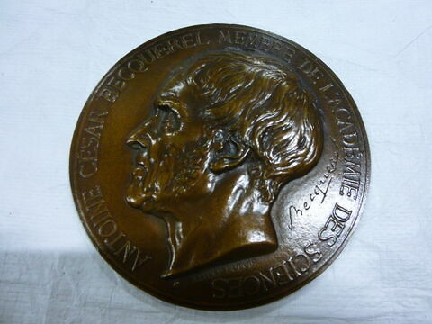 Médaille : A. C. Becquerel