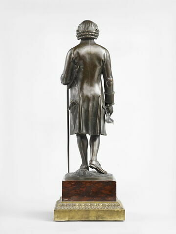 Statuette : Jean-Jacques Rousseau, image 4/6