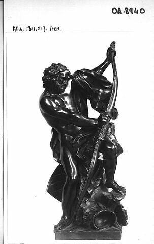Statuette : bourreau de saint Sébastien